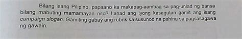 Campaign Bilang Isang Pilipino Papaano Ka Makapag .